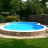 Каркасный сборный морозоустойчивый бассейн Summer Fun Восьмёрка-8-Form 5,25 х 3,2 х 1,2 м Chemoform Германия (скиммер + форсунка)/4501010512